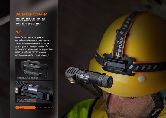 Фонарь налобный Fenix HM61R V2.0 (HM61RV20)