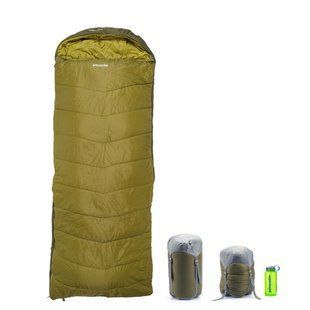 Спальний мішок Pinguin Blizzard (4/-1&deg;C), 190 см (Wide) - Right Zip, Khaki (PNG 239843) 2020