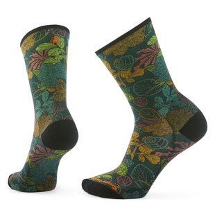 Носки мужские Smartwool Bike Zero Cushion Aloha Forest Print Crewi, Twilight Blue, M (SW SW002703.G74-M)