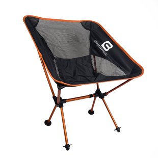 Кемпінгове крісло BaseCamp Compact, 50x58x56 см, Black/Orange (BCP 10306)