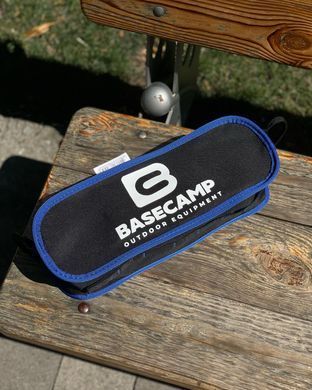 Кемпінгове крісло BaseCamp Compact, 50x58x56 см, Black/Orange (BCP 10306)