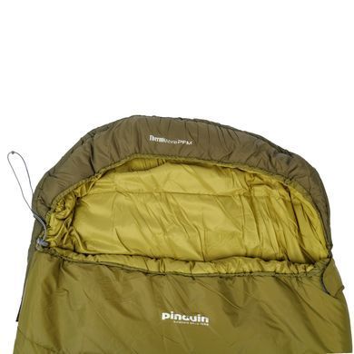 Спальний мішок Pinguin Blizzard (4/-1&deg;C), 190 см (Wide) - Right Zip, Khaki (PNG 239843) 2020