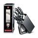 Набір кухонний Victorinox Forged Сhef'S (5 ножів+ножиці) з підставкою, чорний 7.7243.6