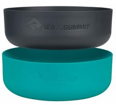 Набір посуду DeltaLight Bowl Set від Sea To Summit, Pacific Blue/Charcoal, S (STS AKI2008--05042102)
