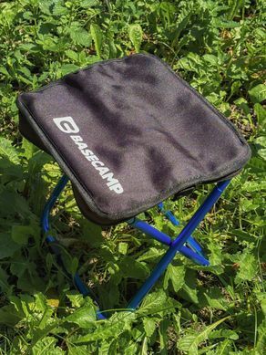 Стілець кемпінговий BaseCamp Artist, 27х22х28см, Black/Blue (BCP 10707)