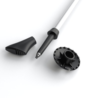 Палки для скандинавськой ходьбы Silva Walking Poles Aluminum Cork, 104-140 см, Grey (SLV 38123)