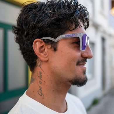 Очки Oakley Frogskins Hybrid, Matte Trans Lilac/Clear/Prizm Violet (OAK 9289.0155)
