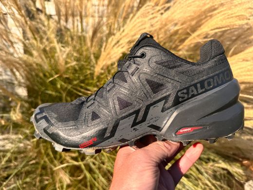 Кроссовки мужские Salomon Speedcross 6, Black/Black/Phantom, 11,5 (SLM 417379-11,5)