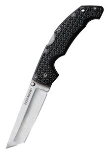 Ніж складаний Cold Steel Voyager Large, Tanto Point, Plain Edge, 10A, Black (CST CS-29AT)