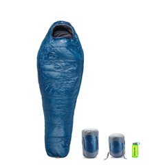 Спальный мешок Pinguin Topas (-1/-7°C), 185 см - Left Zip, Blue (PNG 231151) 2020