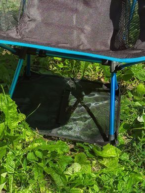 Крісло кемпінгове BaseCamp Compact L, 56х65х85см, Black/Blue (BCP 10907)