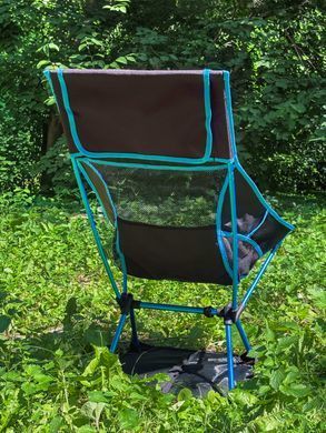 Крісло кемпінгове BaseCamp Compact L, 56х65х85см, Black/Blue (BCP 10907)