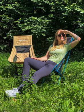 Крісло кемпінгове BaseCamp Compact L, 56х65х85см, Black/Blue (BCP 10907)