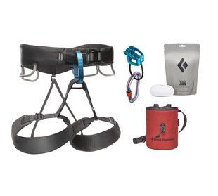 Страховочный набор Black Diamond Momentum Package, Antracite, L (BD 651150.0001-L)