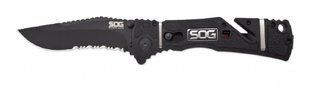 Складной нож SOG Trident Elite, Partially Serrated ( SOG TF106-BX)