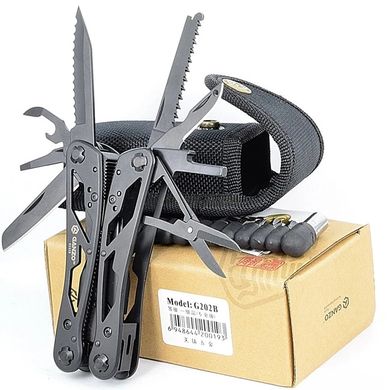 Мультитул Ganzo Multi Tool G202B, Black (6955800401219)