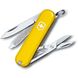 Швейцарский складной нож Victorinox Classic SD (58мм 7 функций) желтый (0.6223.8)