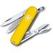 Швейцарський розкладний ніж Victorinox Classic SD (58мм 7 функцій) жовтий (0.6223.8)