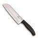 Нож бытовой, кухонный Victorinox Swissclassic Santoku (лезвие: 170мм), черный 6.8523.17B