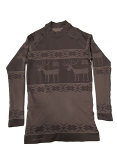 Термофутболка з довгим рукавом жіноча Accapi Polar Bear LifeStyle Reindeer, Black, XS/S (ACC F424.999-XSS)