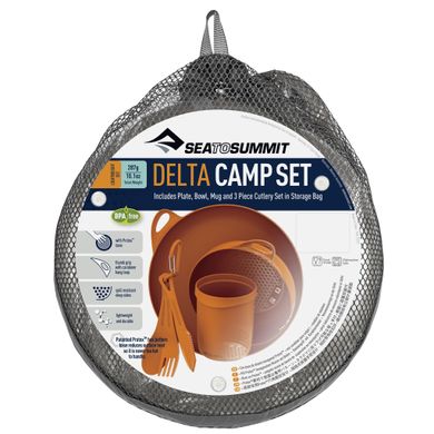 Набір посуду Delta Camp Set Grey від Sea to Summit (STS ADSETGY)