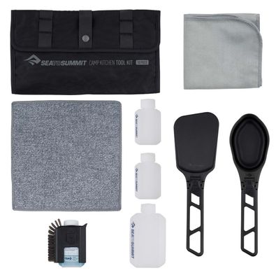 Набор аксессуаров для кухни Camp Kitchen Tool Kit - 10 Piece Set от Sea To Summit, Black (STS ACK022011-122104)