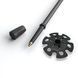 Треккинговые палки Silva Trekking Aluminium Cork, 140 см, Black (SLV 38121)