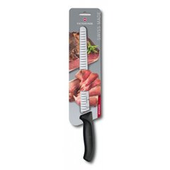 Нож бытовой, кухонный Victorinox SwissClassic Shaping с се (лезвие: 250мм), черный, бл 6.8223.25B