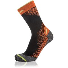 Шкарпетки LOWA SL Performance Mid, black-orange, 39-40 (4056264897463)