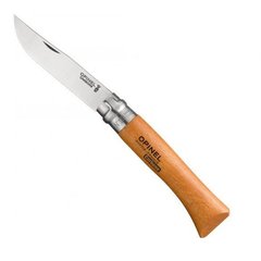 Складной туристический нож Opinel №10 Carbon Steel Wood (OPN 123100)