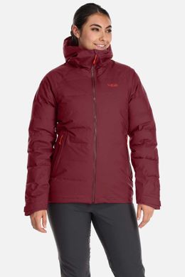 Жіночий зимовий пуховик з мембраною Rab Valiance Jacket Wmns, Deep Heather, 8 (RB QDB-50-DH-8)