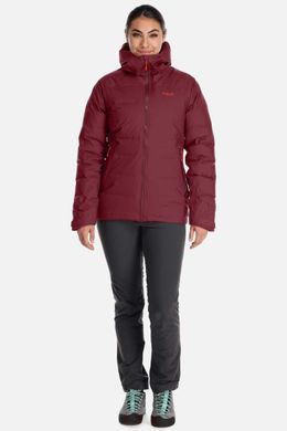 Жіночий зимовий пуховик з мембраною Rab Valiance Jacket Wmns, Deep Heather, 8 (RB QDB-50-DH-8)