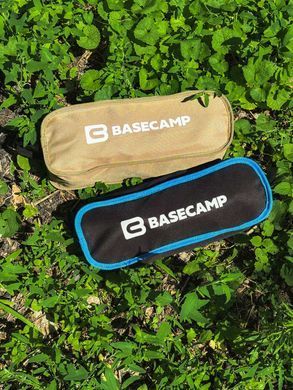 Крісло кемпінгове BaseCamp Compact M, 59х50х64см, Black/Blue (BCP 10807)