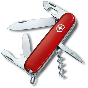 Швейцарський розкладний ніж Victorinox Spartan (91мм 12 функцій) червоний (1.3603)