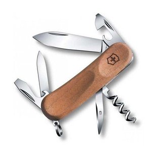 Швейцарський розкладний ніж Victorinox Evowood 10 (85мм 11 функцій) дерево 2.3801.63