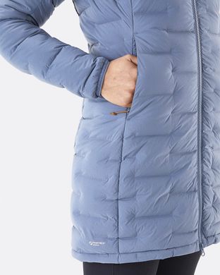 Куртка-парка жіноча зимова Rab Cubit Stretch Down Parka W Deep Heather, S (RB QDB-41-10)