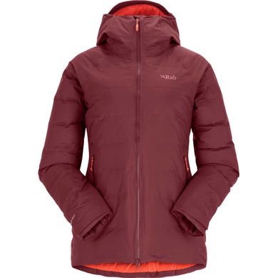 Жіночий зимовий пуховик з мембраною Rab Valiance Jacket Wmns, Deep Heather, 8 (RB QDB-50-DH-8)