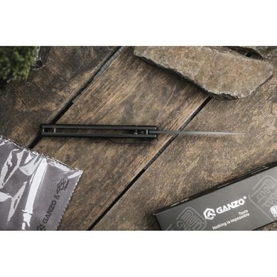 Нож складной Ganzo G721B, Black (GNZ G721B-BK)