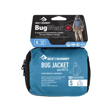 Куртка від комарів з рукавичками Sea To Summit Bug Jacket Olive, S (STS ABUGJMSM)