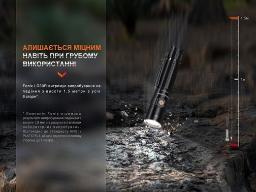 Фонарь ручной Fenix LD30R (LD30R)
