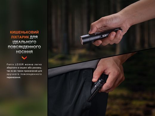 Фонарь ручной Fenix LD30R (LD30R)