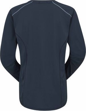 Футболка с длинным рукавом женская Rab Force LS Tee Wmns, Tempest Blue, 10 (RB QBL-08-TB-10)