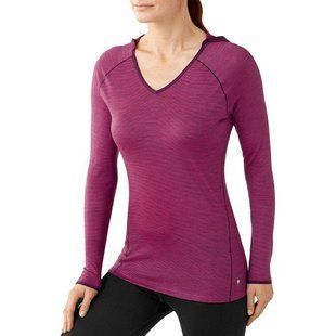 Термофутболка женская Smartwool NTS Micro 150 Pattern Hoody Bright Pink, р.M (SW SN413.684-M)