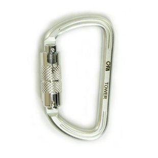 Сталевий карабін First Ascent Tower Autolock, Silver (FA 8001)