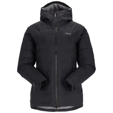 Женский зимний пуховик с мембраной Rab Valiance Jacket Wmns, Black, 10 (RB QDB-50-B-10)