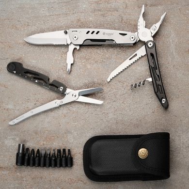 Мультитул Ganzo Multi Tool G304, Silver (860011136828)