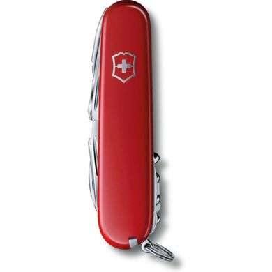Швейцарський розкладний ніж Victorinox Huntsman (91мм 15 функцій) червоний (1.3713)