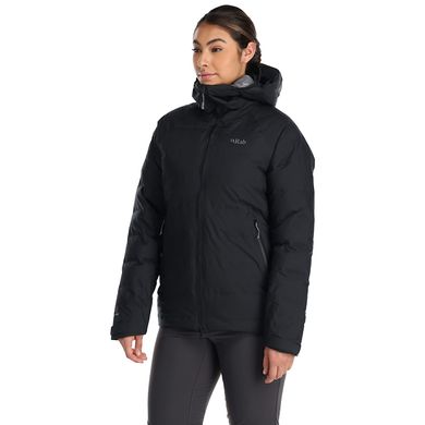 Женский зимний пуховик с мембраной Rab Valiance Jacket Wmns, Black, 10 (RB QDB-50-B-10)