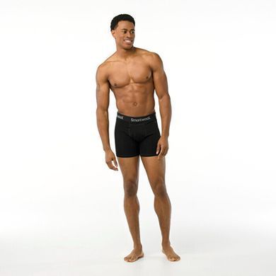 Труси чоловічі Smartwool Men's Merino Boxer Brief Boxed, Black, M (SW SW016998.001-M)