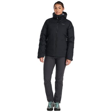 Женский зимний пуховик с мембраной Rab Valiance Jacket Wmns, Black, 10 (RB QDB-50-B-10)